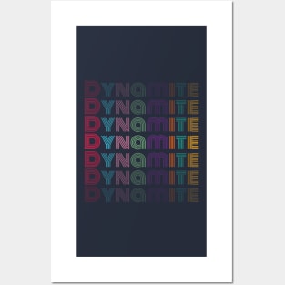 Dynamite Stacked Posters and Art